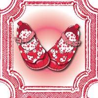 Ou sont mes sandales rouge