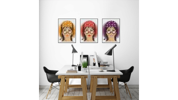 Dans le bureau des artistes